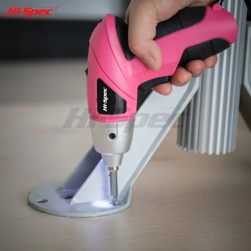 Hi-Spec 27pc 4.8V Electric Screwdriver LED Work Light Cordless Screwdriver Rechargable Battery Drill Bit Set Power Tools DT30317 Hi-Spec 27pc 4.8V Electric Screwdriver LED Work Light Cordless Screwdriver Rechargable Battery Drill Bit Set Power Tools DT30317