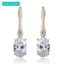Корея Горный Хрусталь Площадь Серьги Стержня Для Женщин Принцесса Пряжка Уха Аксессуары Свадебные Партии Joyas Ору Золото Oorbellen женщины квадратный свадебные свадебные серьги