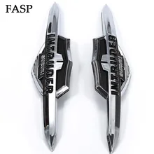 2 pcs FASP Motocicleta VL400 VL800 LC1500 Tanque de Gás Do Emblema Do Emblema Para Suzuki Intruder Volusia Tanque de Gás Do Emblema Do Emblema Decalques
