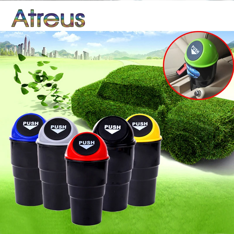 Мини корзина для мусора Atreus органайзер lada vesta granta kalina Audi a4 b7 a6 c5 hyundai solaris 1 шт.
