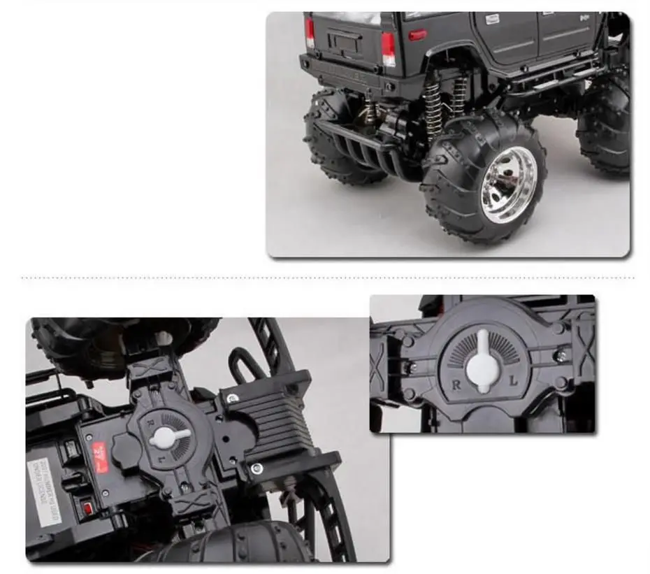 1:8 масштаб 9CH пульт дистанционного управления rc SUV автомобили Hummer внедорожник модель автомобиля Большой размер: 43,5x29x26,5 см