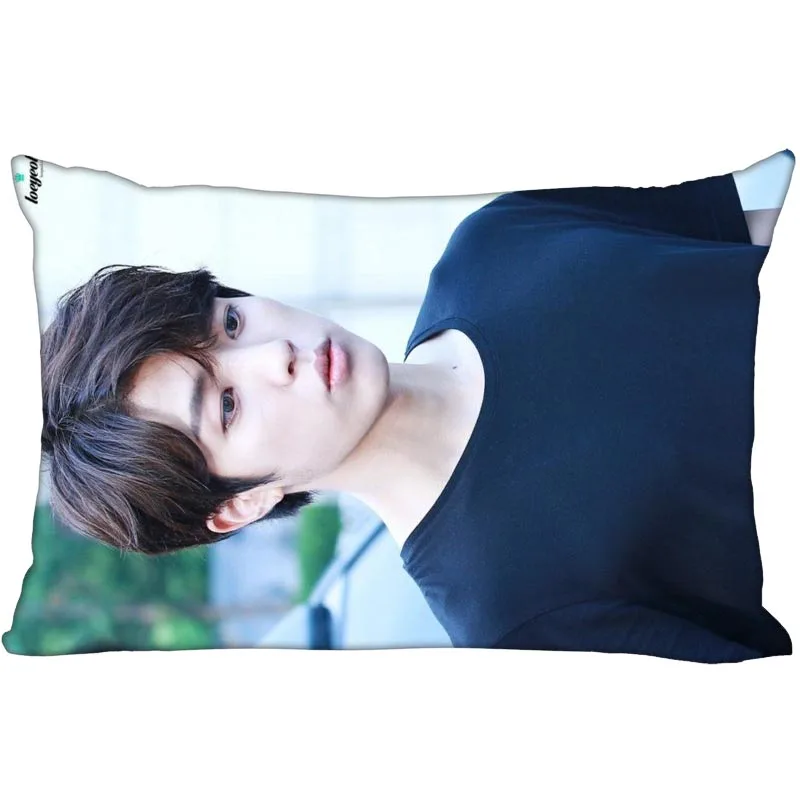 Популярная наволочка KPOP INFINITE Lee SeongYeol декоративная на молнии сатиновая Наволочка