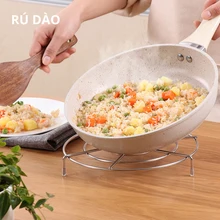 Пароварка из нержавеющей стали, подставка для кухонной посуды, круглая посуда для готовки на пару, высокопрофильные кухонные нагревательные принадлежности, продвижение