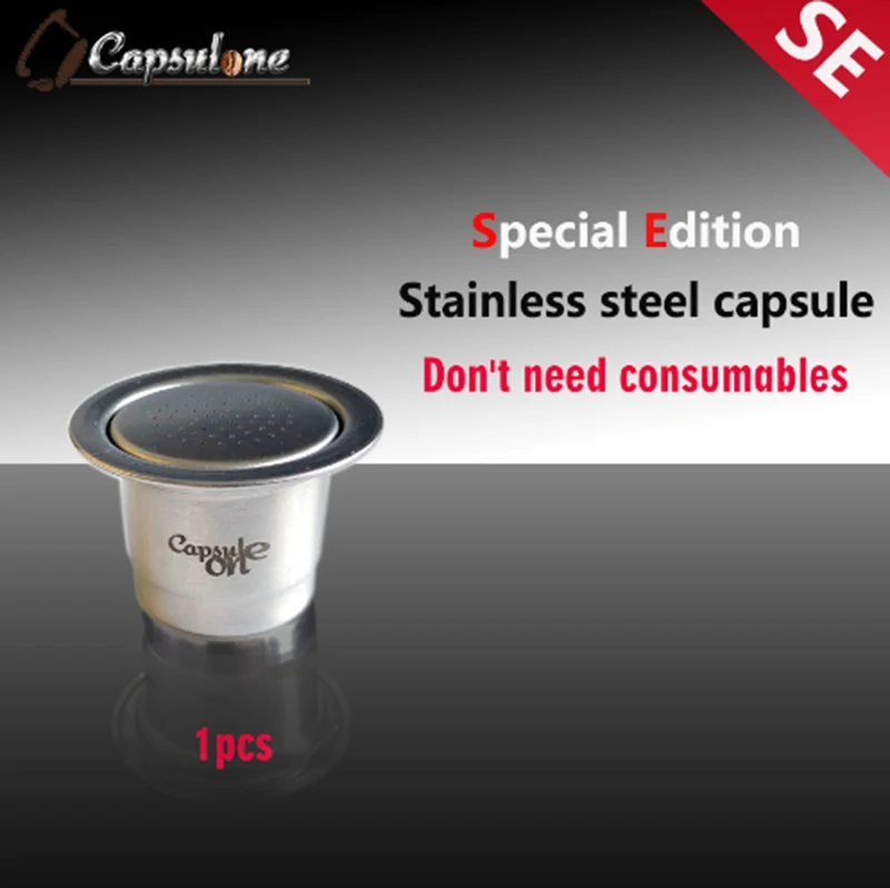 3pccapsulone совместимые капсулы для nespress ocoffee машины/эспрессо многоразовые кофейные