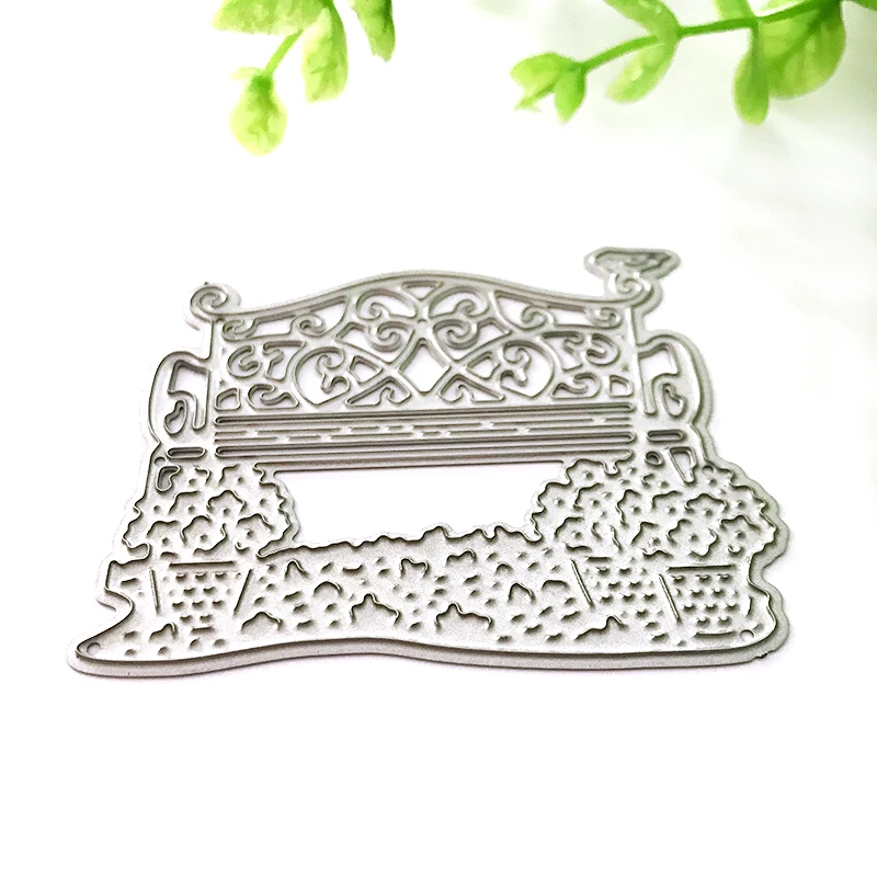 

European Spring Flower Seat Metal Cutting Dies for Scrapbooking DIY Album Embossing Folder Cards Maker Template Decor Stencils