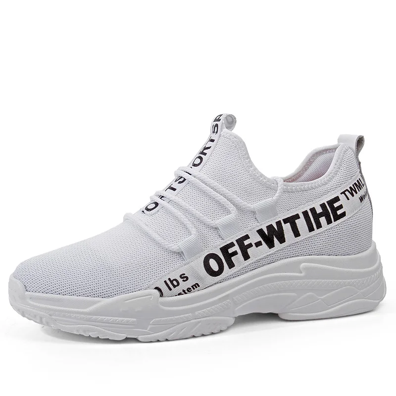 

New Zapatillas Hombre Mesh Men Casual Shoes Lac-up Men Shoes Lightweight Comfortable Breathable Walking Sneakers 5J0806