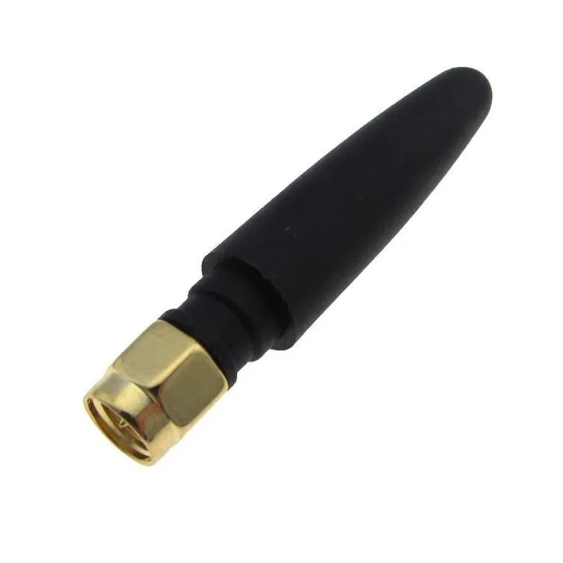 Резиновая антенна ALLISHOP GSM 868/900/915MHz SMA FM band 915 всенаправленная наружная с Male |