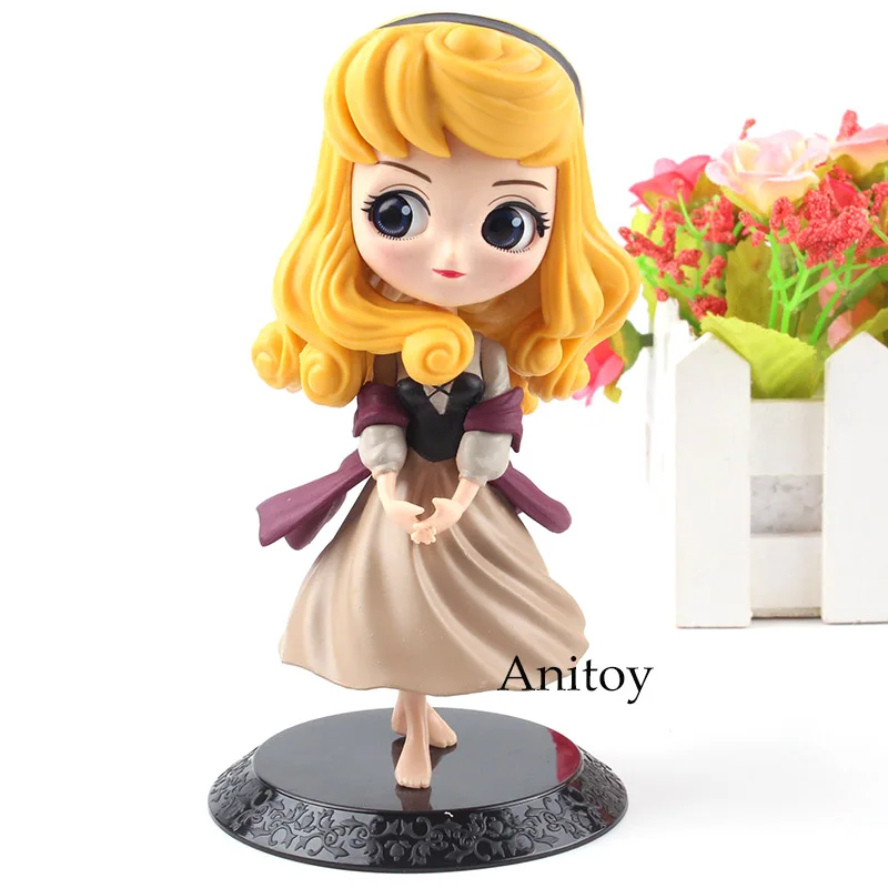 

Q Posket Princess Figure Princess Aurora Action Figure Sleeping Bueaty Toy Gift for Girls 14cm