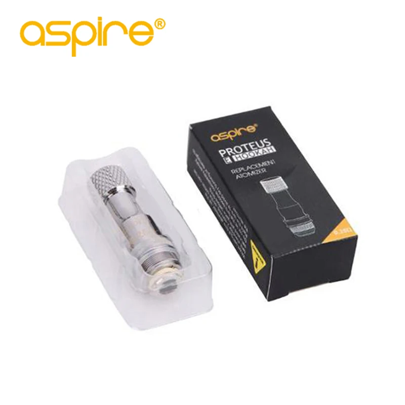 

Single Packing Aspire Proteus Coil 0.25ohm Organic Cotton SS316L Wire Atomizer Head for Electronic Cigarette E Hookah Vape Kit