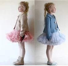 Bébé Filles Tutu Jupe Pelucheux 2-18 Ans Enfants Ballet Enfants Pettiskirt Bébé Fille Jupes Princesse Tulle Partie De Danse jupes