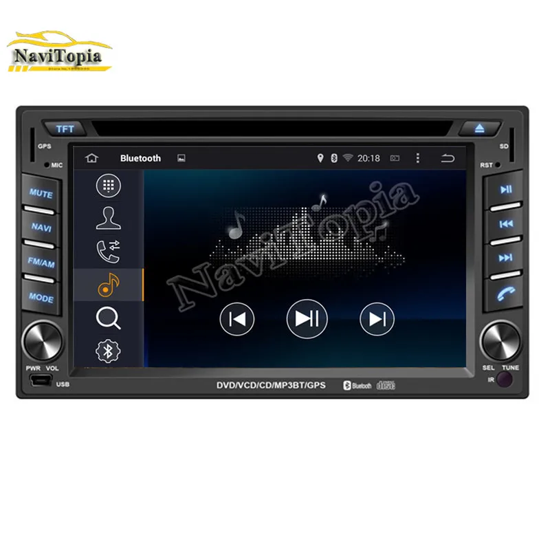 Flash Deal NAVITOPIA 4G RAM 64G ROM PX6 Six Core Android 9.0 Car DVD Player GPS for Dodge Attitude 2005-2011 for Hyundai TuCPon 2004-2012 5