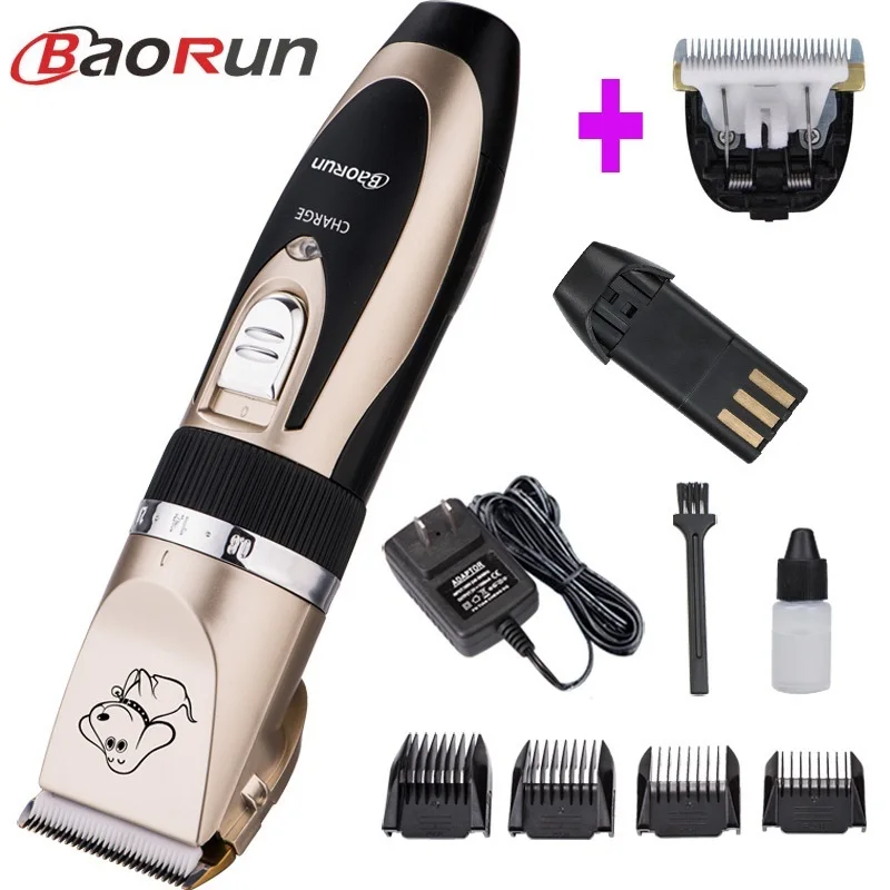 Professional Cat Dog Hair Trimmer Electric Grooming Pet Clippers