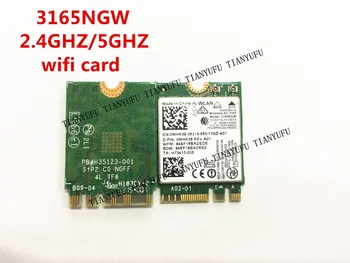 

FOR Intel Dual Band Bluetooth Wireless-AC 3165 BT4.0 2.4G/5G 433M NGFF NGW Net Card Laptap card tested 100%