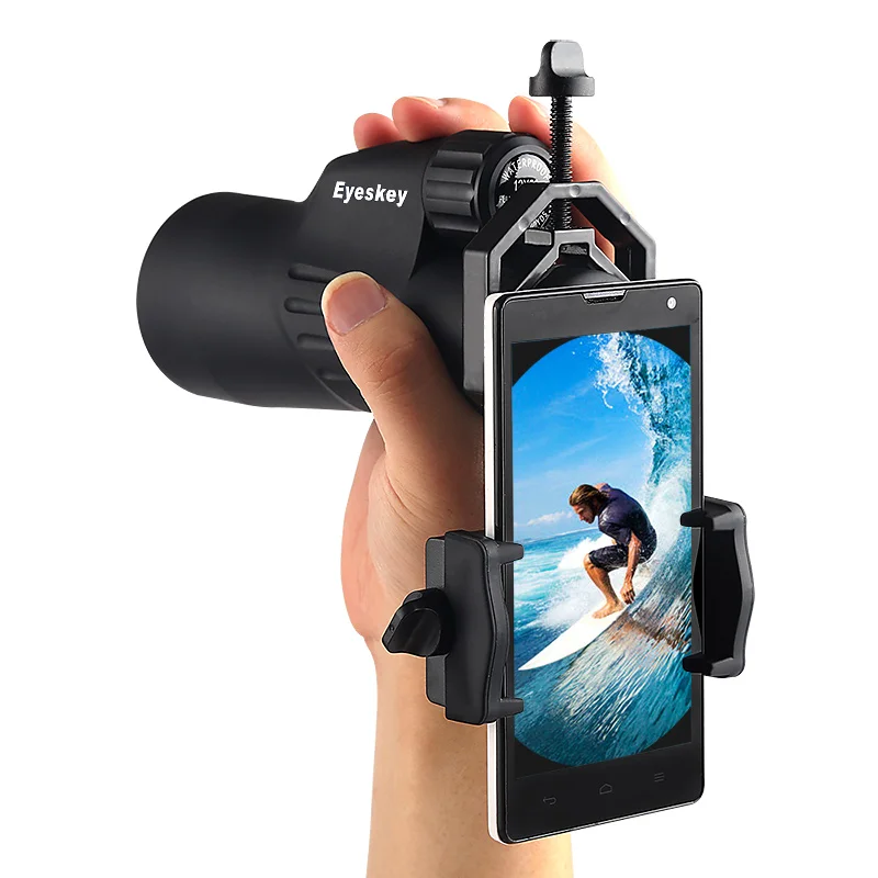 2019 new Mobilephone cellphone adapter for Binocular Monocular Spotting Scopes Telescopes Universal Mobile Phone Camera Adapter