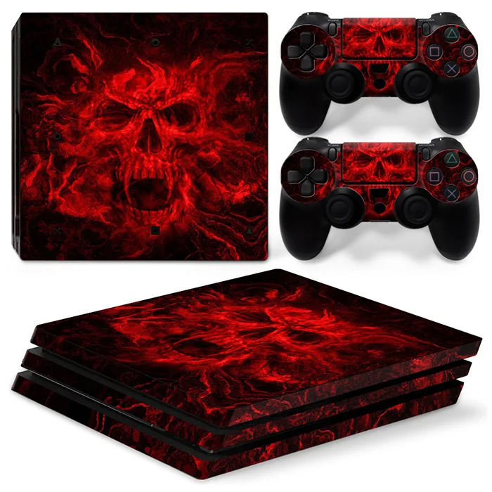 

2017 Vinyl Decals Cover Skin Sticker for PS4 PRO Console and controllers