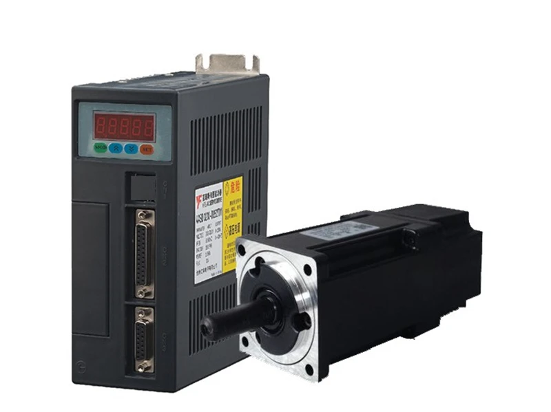 0.4KW Nema24 AC Серводвигатель набор 400 Вт 1.27нм 3000 об/мин однофазный 220В с ЧПУ + мотор 3 м