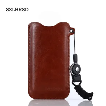 

SZLHRSD for UMIDIGI Z2 Mobile Phone Bag Case for UMIDIGI One Hot selling slim sleeve pouch cover + Lanyard