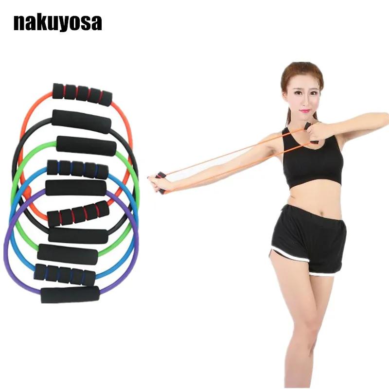 Vertvie Brand Pilates Latex Tubing Expanders Exercise Tubes O Shape
