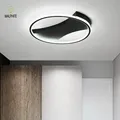 현대 led 블랙 매달려 빛 천장 비품 led 램프 천장 침실 luminaire 거실 luminaria 주방 홈 장식-에서천장 조명부터 등 & 조명 의