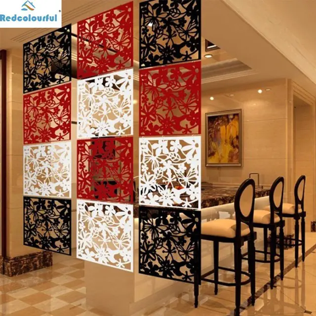 Redcolourful Hollow Hanging Screen Modern Erfly Flower Curtain Redcolourful Hollow Hanging Screen Modern Erfly Flower Curtain Room Divider Parion Home Decor 30