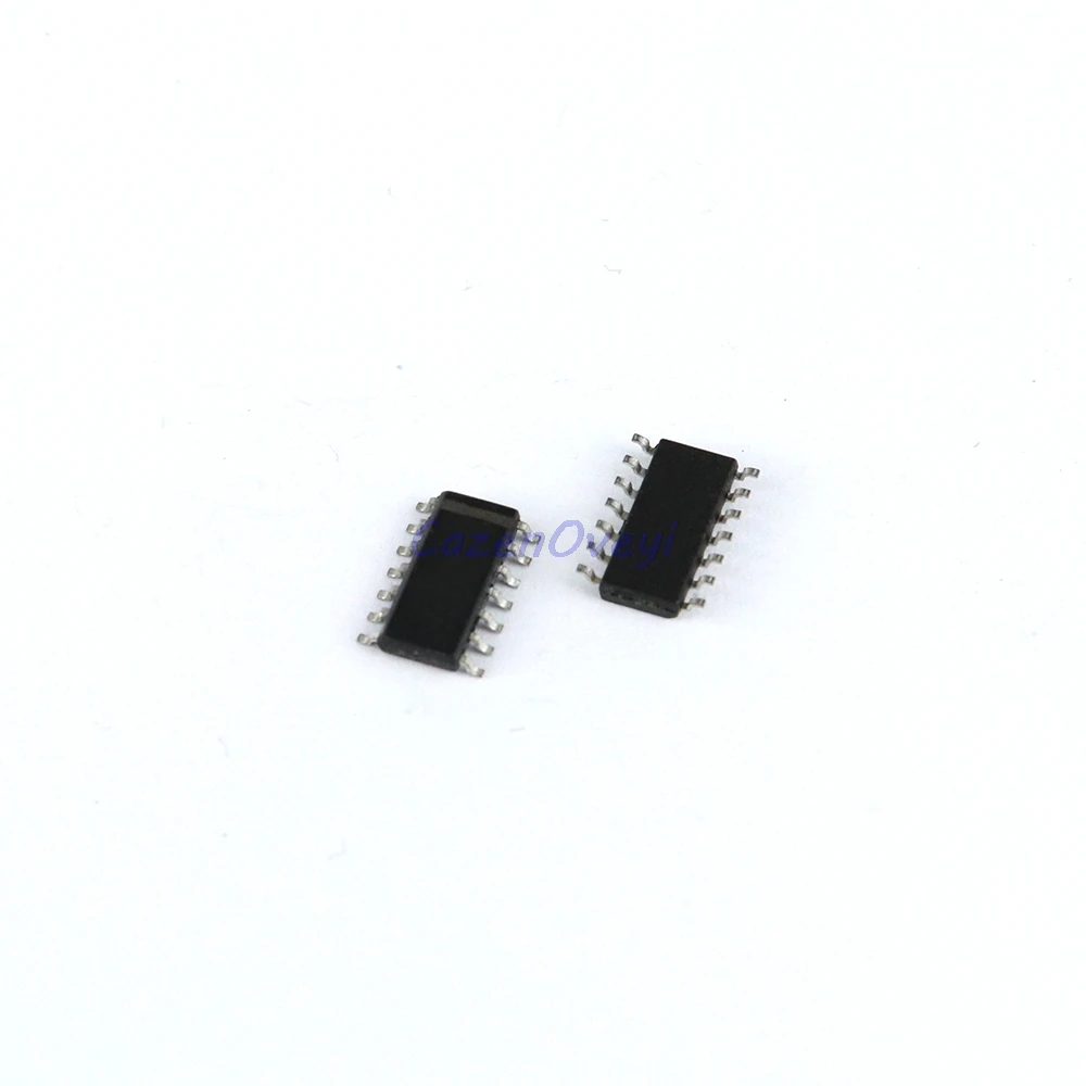 10 шт./лот 74HCT14 74HCT14D SN74HCT14D SOP 14 3.9MM|Интегральные схемы| |