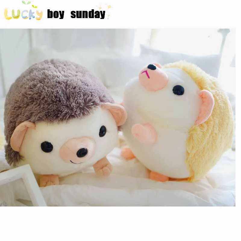 

Lucky Boy Sunday Cute Hedgehog Plush Toy Round Shape Fat Hedgehog Plush Doll Kids Children Birthday Christmas Gift