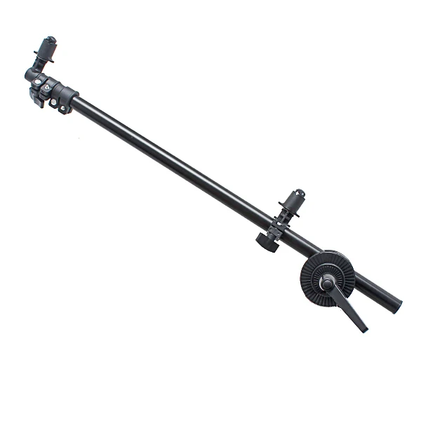  Studio Photo Holder Bracket Swivel Head Collapsible Reflector Disc Arm Support Light Stand Aluminiu