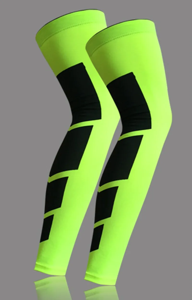 2 шт.) защитные подушечки для ног Американский футбол Футбол Баскетбол Спорт компрессионная защита кожи Бег Велоспорт теленок грелка Shinguard