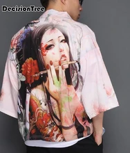 2019 summer linen kimono jackets men ethnic cotton linen jackets irregular embroidery kimono chinese tops cardigan hanfu indian