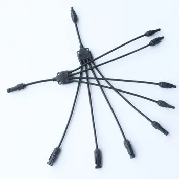 

1 Pair 30A Solar Panel Cable Connector DC1000V IP67 for PV System 2 Years Warranty Cable Electrical 4 pole Connectors