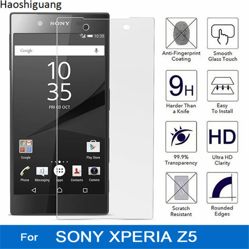 

sFor Glass Sony Xperia Z5 Tempered Glass for Sony Xperia Z5 Screen Protector for Sony Z5 Glass E6603 E6633 E6653 E6683 Glass