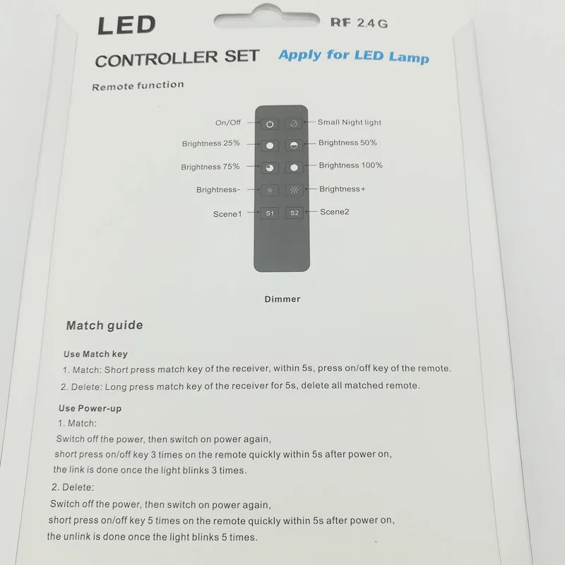 S1 B Led Triac RF регулятор яркости используется с R1 дистанционный 2 4 ГГц беспроводной