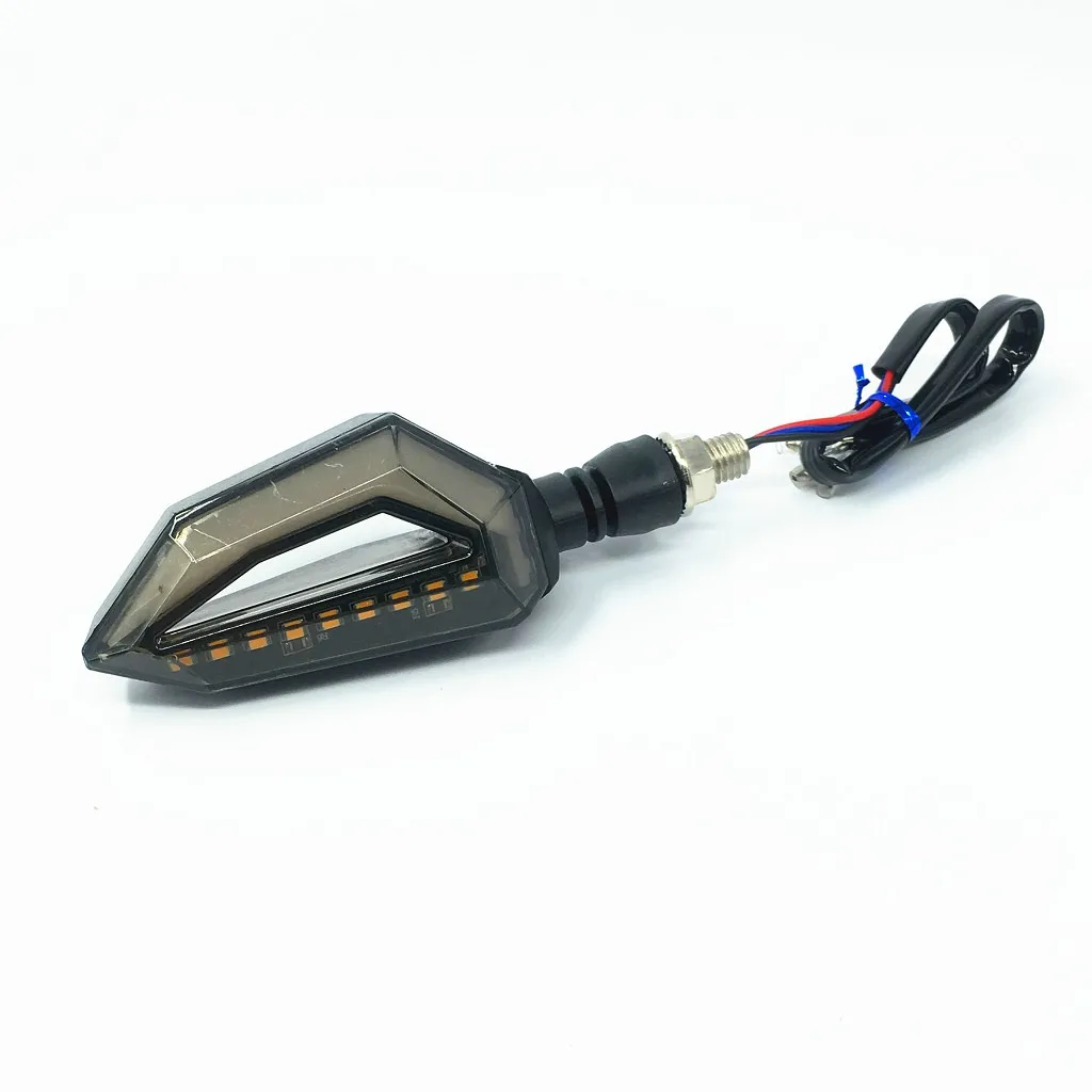 

2PCS Motorcycle 34 LED Color Signal Steering Lamp Bouble Color Motorcycle Signal Steering Lamp Universal Indicator Light #y4