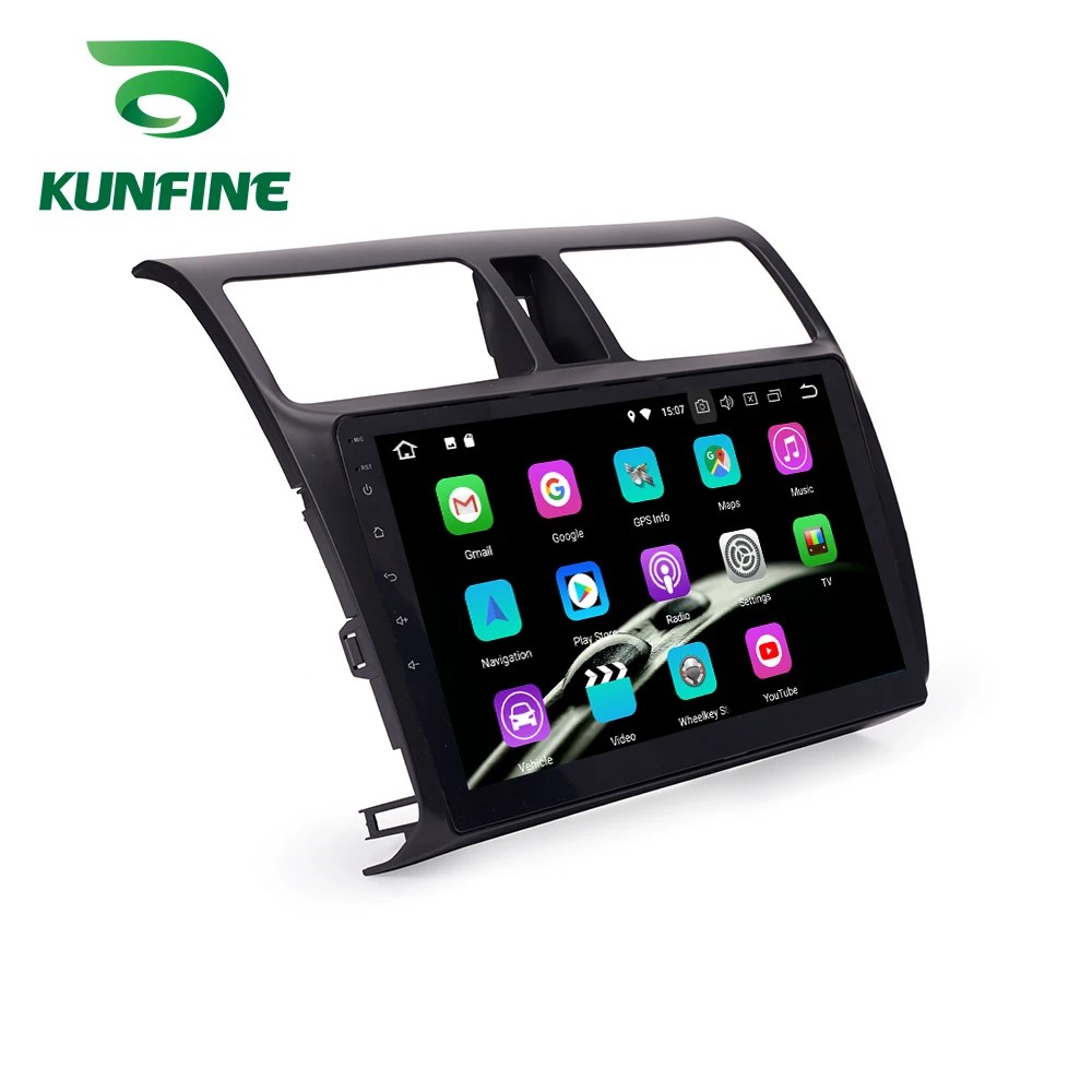 Android 9,0 Ram 4G Rom 64G PX6 Cortex A72 автомобильный DVD GPS; Мультимедийный проигрыватель стерео для SUZUKI SWIFT 2009- радио головное устройство
