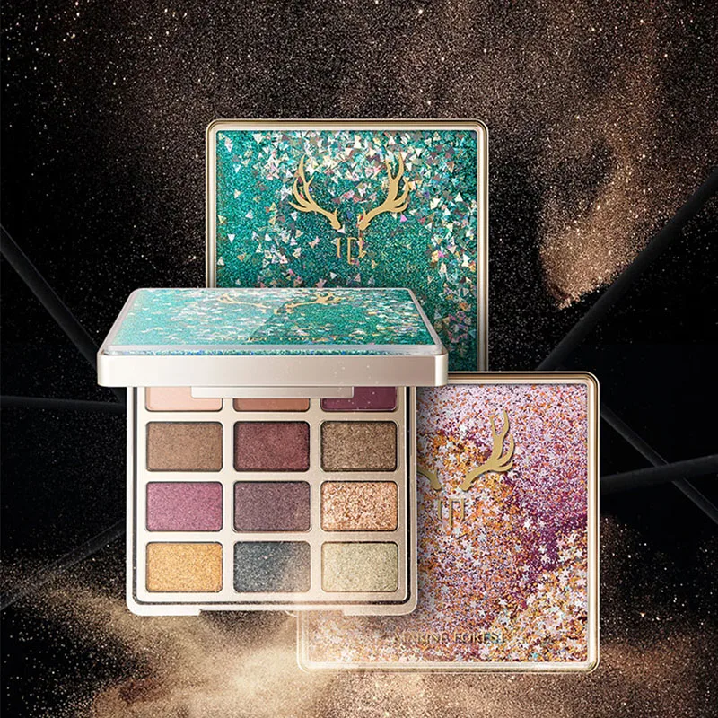

Beginner Eyeshadow 12 Colors Eye Shadow Palette Matte Shimmer Waterproof Cosmetic Set