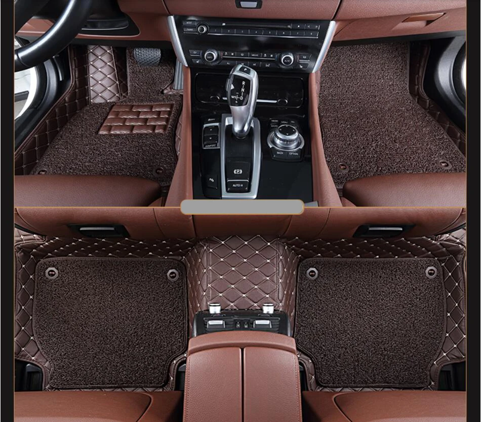 

Car Floor Mats Foot Carpets For LEXUS IS200t IS250 2013.2014.2015.2016.2017 High Quality Embroidery Style+ Wire coil Step Mat