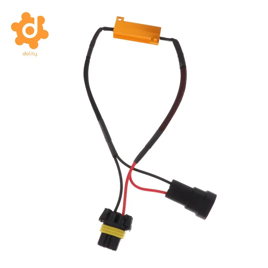 Baoblaze Pair 9005/HB3 LED Fog Light 50W 6Ohm Load Resistor Wiring Canceller Decoder