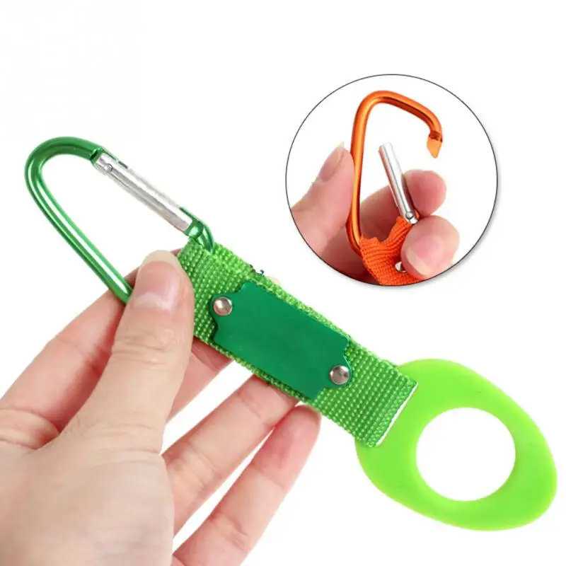 في الهواء الطلق الرياضات المائية زجاجة مشبك حامل صنارة الصيد كليب زجاجة شماعات حلقة تسلق مصنوعة من الألومنيوم السفر أدوات إنقاذ للتخييم الت...