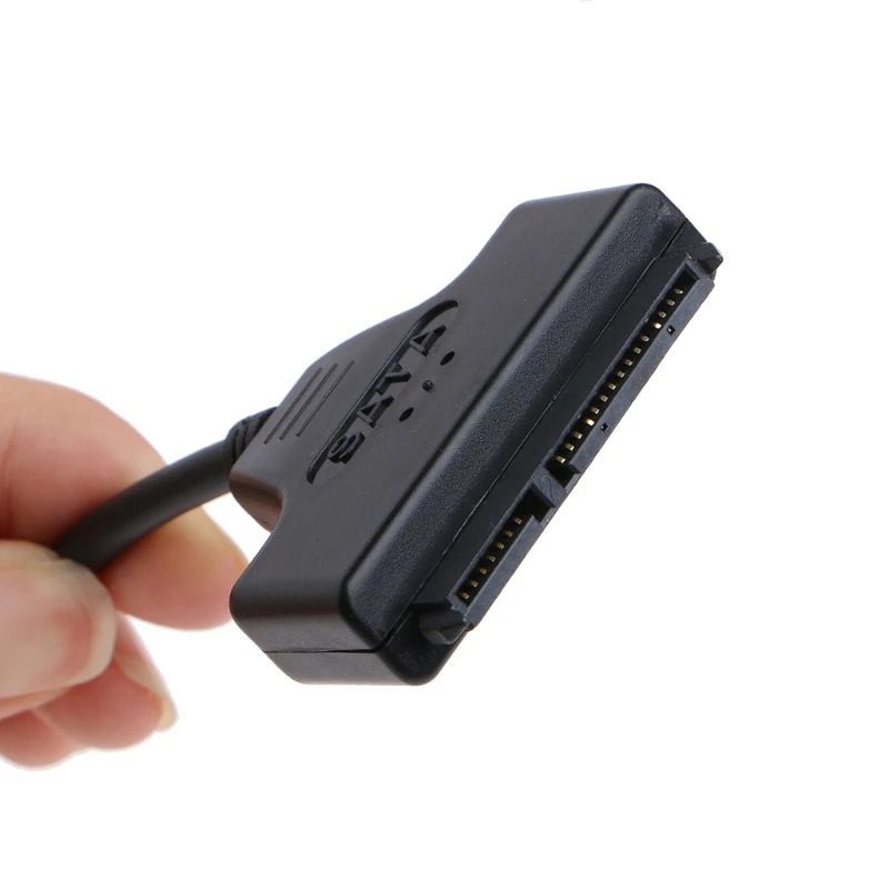 USB 2,0 type A To 22Pin(7+ 15) SATA Кабель-адаптер внешняя мощность для CD/DVD-ROM