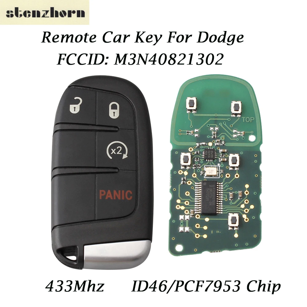 Stenzhorn 4 кнопки автомобиль Замена дистанционного Smart Key для Dodge Journey 2011 2012 2013 2014 2015 433