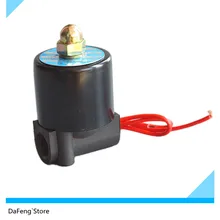 1/" Электрический Соленоидный клапан Вода нормально закрытый Воздух Нефть Газ DN08 12 В 24 В 220 В