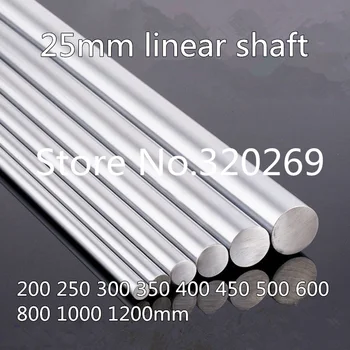 

6pcs linear shaft 25mm hardened Chrome Plated Smooth rod 1200 mm Optical axis harden 3d printer cnc
