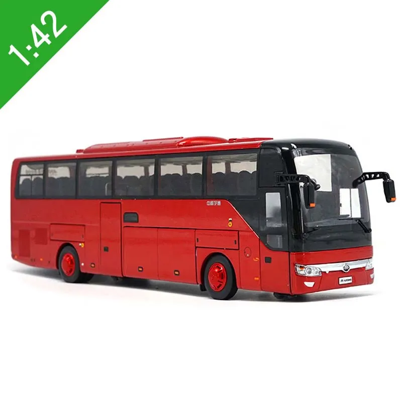 

Original Box 1:43 Scale China YuTong Bus Coach Car Diecast Model Toys ZK6122H Kids Gifts