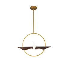 Chinese Wooden LED Pendant Lights Creative Ceramic Wood Vintage Office Living Room Pendant Lamps Wind Lantern Hanging Lamps LOFT chinese wooden pendant lamps dining rooms tea houses corridors balcony entrance round lamps pendant lights za zl508