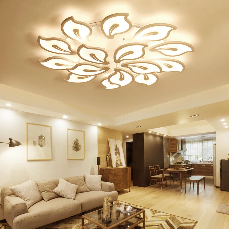 

Ycsplend LED Chandeliers modern lights for living room acrylic Chandelier lighting