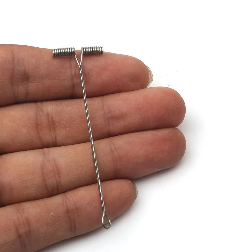

Rompin 10Pcs/lot Lure Balance use For Steel wire Fishing line cross DIY 6/8/10/12cm T-shape Fishing Accessories 3 way Connector