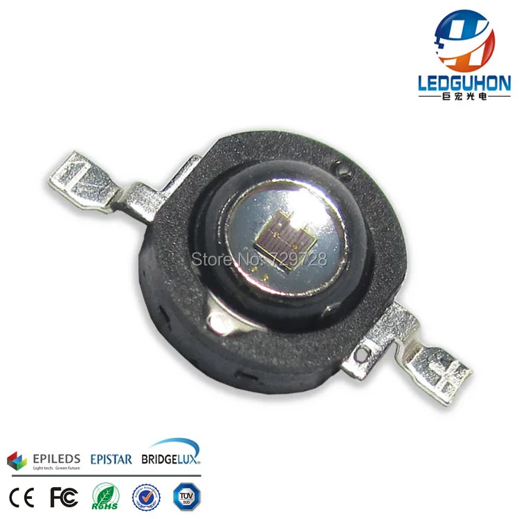 

800nm infrared led Emitting 3w IR LED for iris recognization
