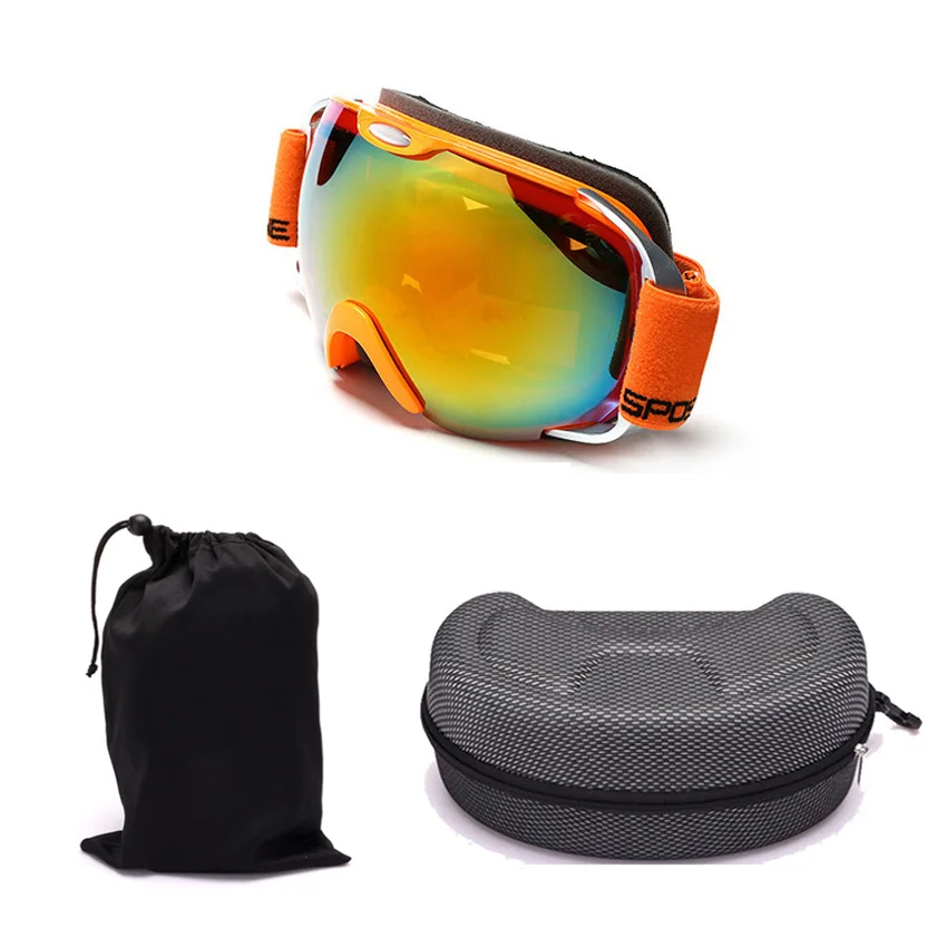 Professional upmarket ski glasses ski goggles double layers UV400 anti-fog big ski mask glasses skiing snowboard goggles box-08