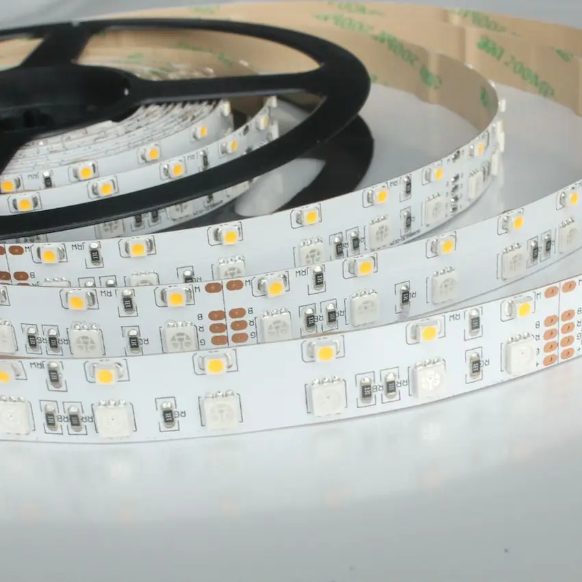 Buy 5m a roll/ a lot, rgbw led strip, 60pcs 5050 and