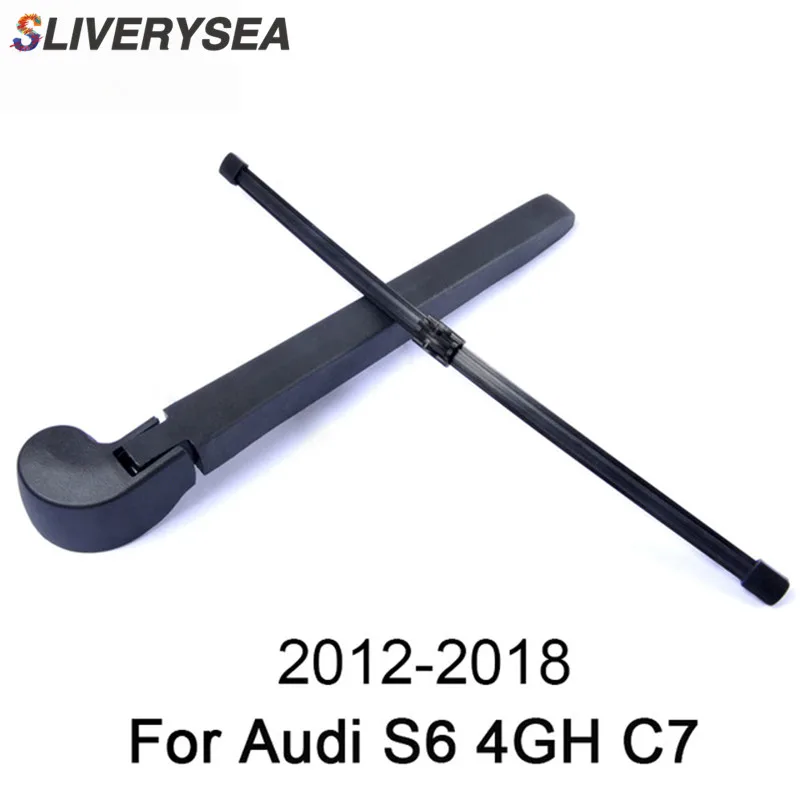 SLIVERYSEA 16 ''Задний рычаг стеклоочистителя и лезвие для Audi S6 4GH C7 2012 2018 высокое